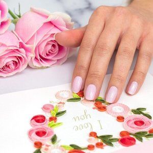 2 for $15 - NEW Color Street Nail Polish Strips Blushing in Flushing